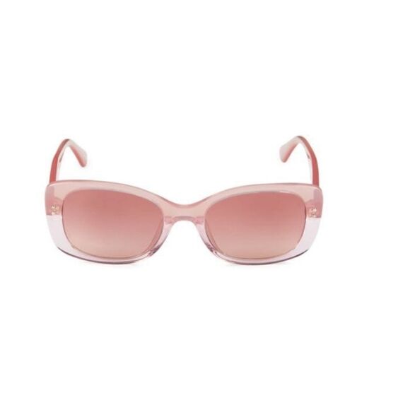 NWT Kate Spade 53Mm rectangle sunglasses pink - Picture 10 of 10